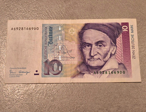 Banknote deutsche mark - 10,