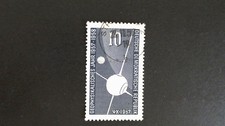 DDR Michel NR.603 ; Internationales Geophysikalisches Jahr Datumstempel 28.11.57