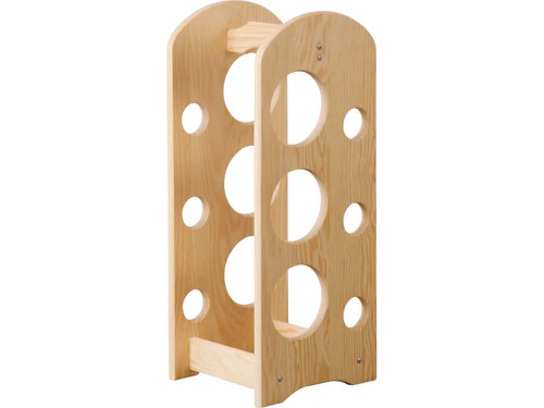 Holzweinregal 6er