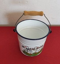 Emaille Eimer Münder Email