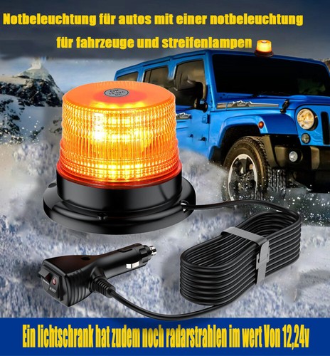 40led rundumleuchte magnet - 40led,