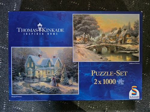 Schmidt puzzle 2x1000 teile - schmidt,