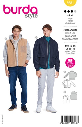 Burda schnittmuster herren - burda,