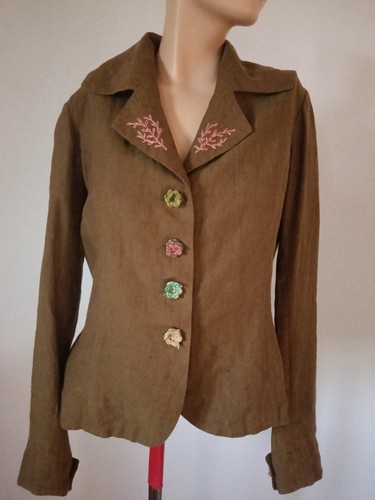 Ivko jacke leinen - m/l,