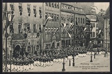 AK Freiberg /Sachsen, Parade