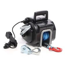 XPOtool Elektrische Seilwinde 12V Motorwinde Zugkraft bis 2267 kg Seilzug 450W