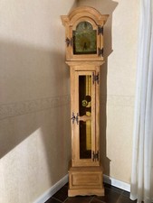 Standuhr aus Eiche massiv gelaugt aus den Lippischen Möbelwerkstätten