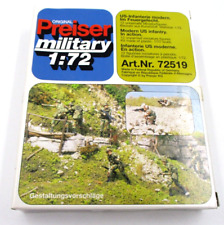 Preiser Military 1:72 Nr. 72519 US Infanterie modern / im Feuergefecht in OVP.