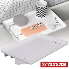 Bettablage Weiß Hochbett Nachttisch Organizer zum Klemmen Bettbrett Bett Regal