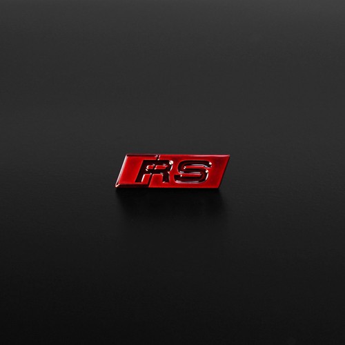 Audi schriftzug logo - rs,