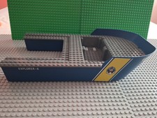 Lego Boot, Schiff, Explorer-6, Dunkelblau, Blau,  40x20x7, 18913, 18912, 60095