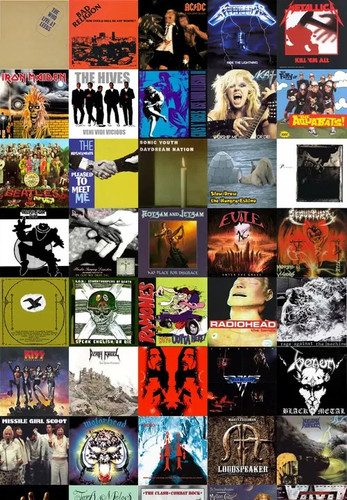 Musik blechschilder rock - musik,