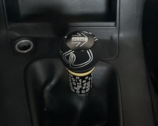 Universal Momo Schaltknauf Schwarz Alcantara Tuning Jdm BMW E36 E46 Drift E90 S3