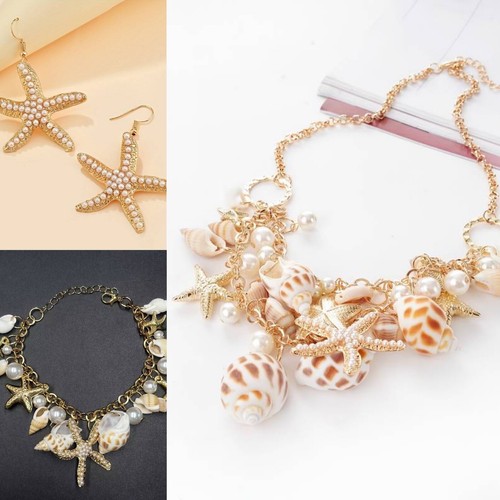 Armband kette ohrringe - 🐚,