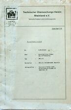 Schiebedach AMILITE 5-PB-15/81 TÜV Rheinland Prüfbericht ! ! !