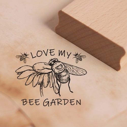Stempel holzstempel love - stempel,
