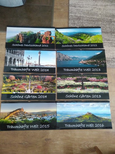 6er set fotokalender kalender - 6er,