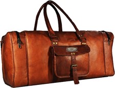 Leder Seesack Gunuine Braun