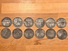 Star Wars Celebration Europe Complete Set of 12 Coins London 2007 Convention 