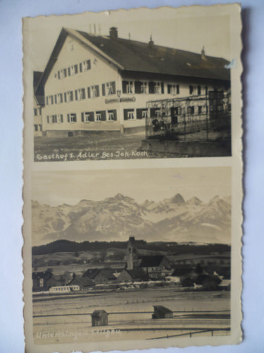 Unterthingau allgäu - ak,