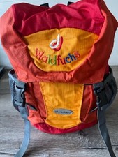 Deuter Waldfuchs Kinder-Rucksack – ca. 32 cm hoch – rot/orange