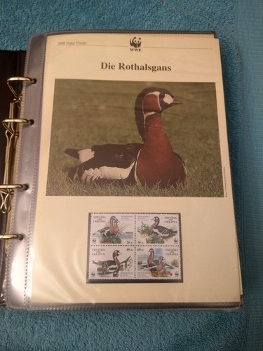 Wwf briefmarkensammlung mit - wwf,