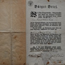 Autograph Heinrich Krausnick
