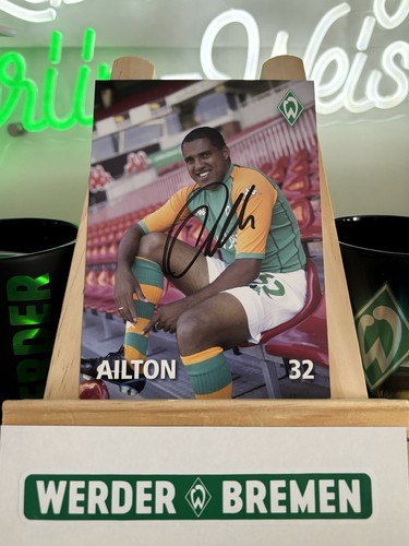 Werder bremen autogrammkarte - bremen,
