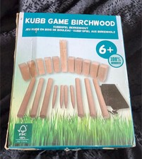 KUBB Game Birkenholz Spiel