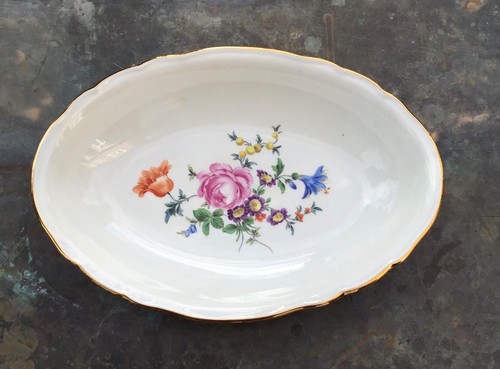 Meissen porzellan schale - meissen, oval