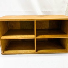 Bücherregal - Massivholz - L 89,5cm - T 35,3cm - H 45,5cm