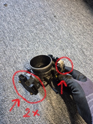 Drosselklappe aaf acu - vw,