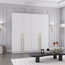 Kleiderschrank ,Schrank, Drehtürenschrank ROSA 4D 200 cm