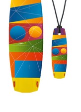 Mini-Board NORTH Kiteboard - Halskette Geschenk für Boarder WB38#29