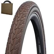 Schwalbe Retro Fahrrad Reifen Mantel 28" Road Cruiser HS484 42-622 braun Reflex