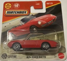Matchbox Alfa Romeo Duetto rot
