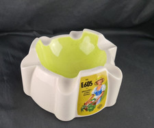 Vintage Porzellan Aschenbecher Fischer & Co Werbung Bayer Ceresan -Hedonal -E605