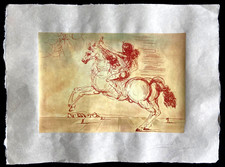 Salvador Dali Radierung