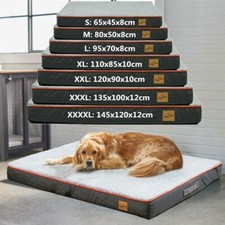 Orthopädisches Hundebett Tier Bett Sofa Schlafplatz Korb Matratze Tierbett XXXXL
