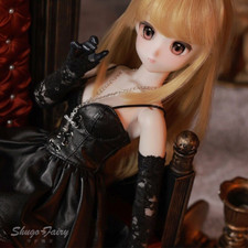 1/4 BJD SD Resin Ball Joint Body Doll Girl Anime Birthday Gift Full Set Puppe