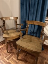 2x Vintage Holzstuhl