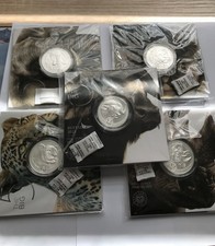 Big Five - Silber 5 x 1 Oz , Serie II Komplettsatz OVP Blister, Südafrika TOP