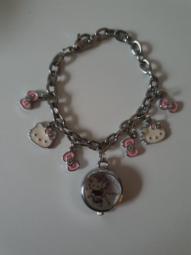 Hello kitty charms armband mit - charms,
