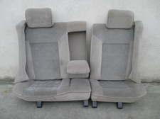 Rücksitzbank VELOUR hellgrau