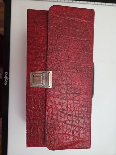 Kassetten koffer dunkel rot - kassetten,