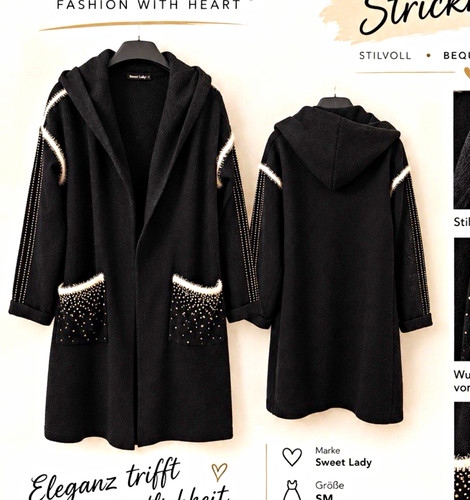 Sweet lady damen strickmantel - sweet,