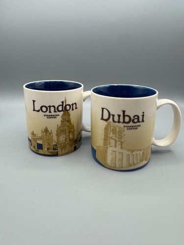 Starbucks city mug - 2x,