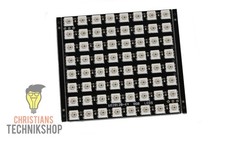 WS2812 8x8 RGB-LED-Matrix | 64