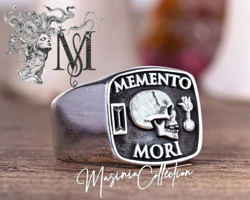Memento mori siegelring - mori,