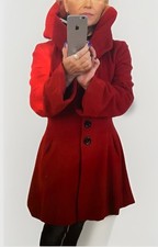 Extravaganter Mantel , Ballonform , Große Kaputze, Warm, Gr.1-36/38